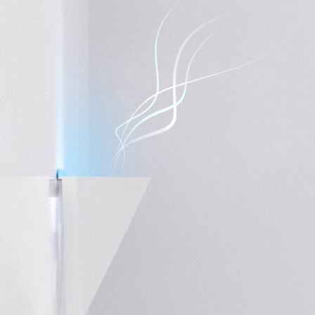 インテリアに馴染んで、飛翔昆虫を静かにキャッチ「壁掛型捕虫器ルミエール」